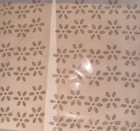Flower rhinestone heat transfer sheet