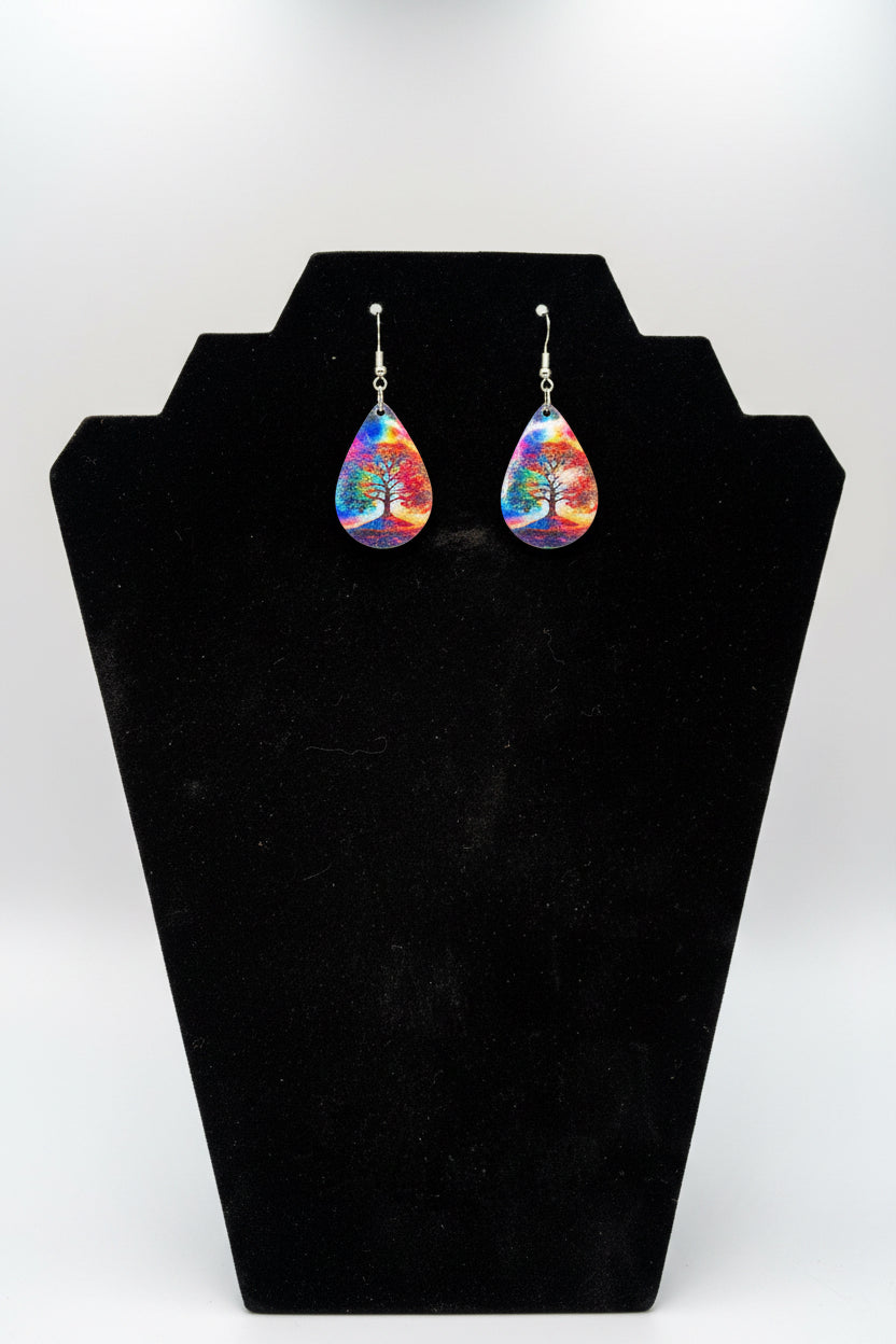 Colorful spiritual boho earrings (Copy)