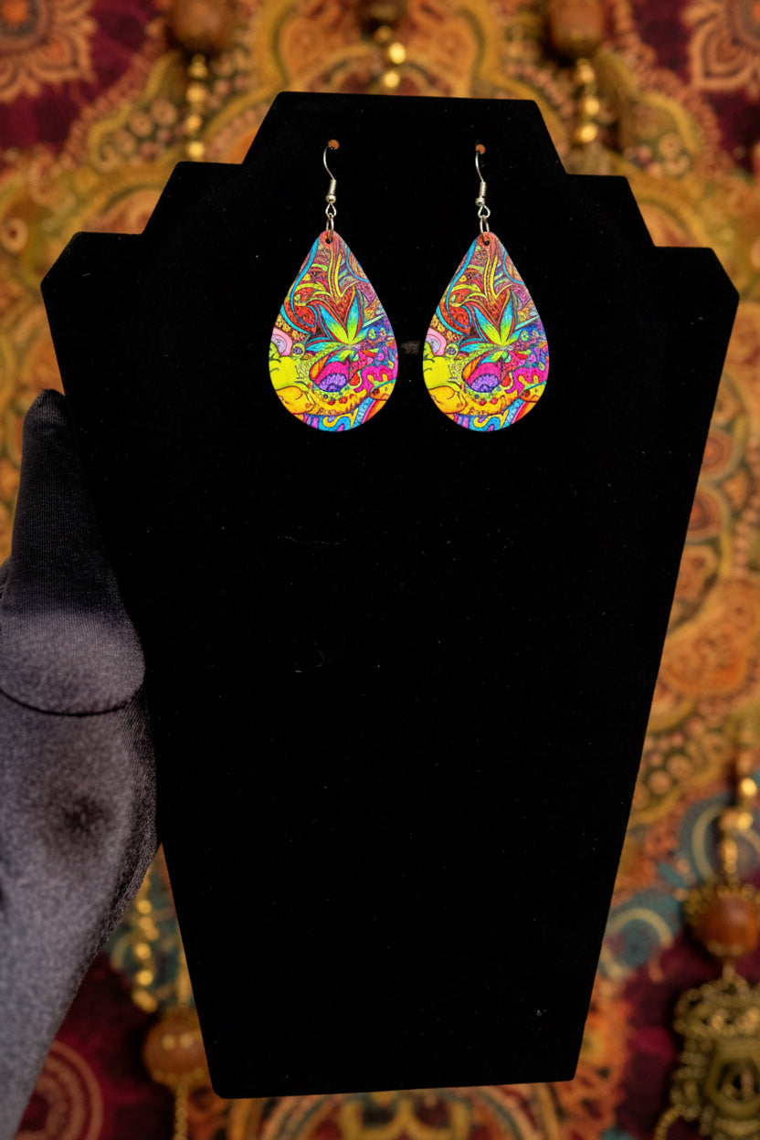 Colorful spiritual boho earrings (Copy)