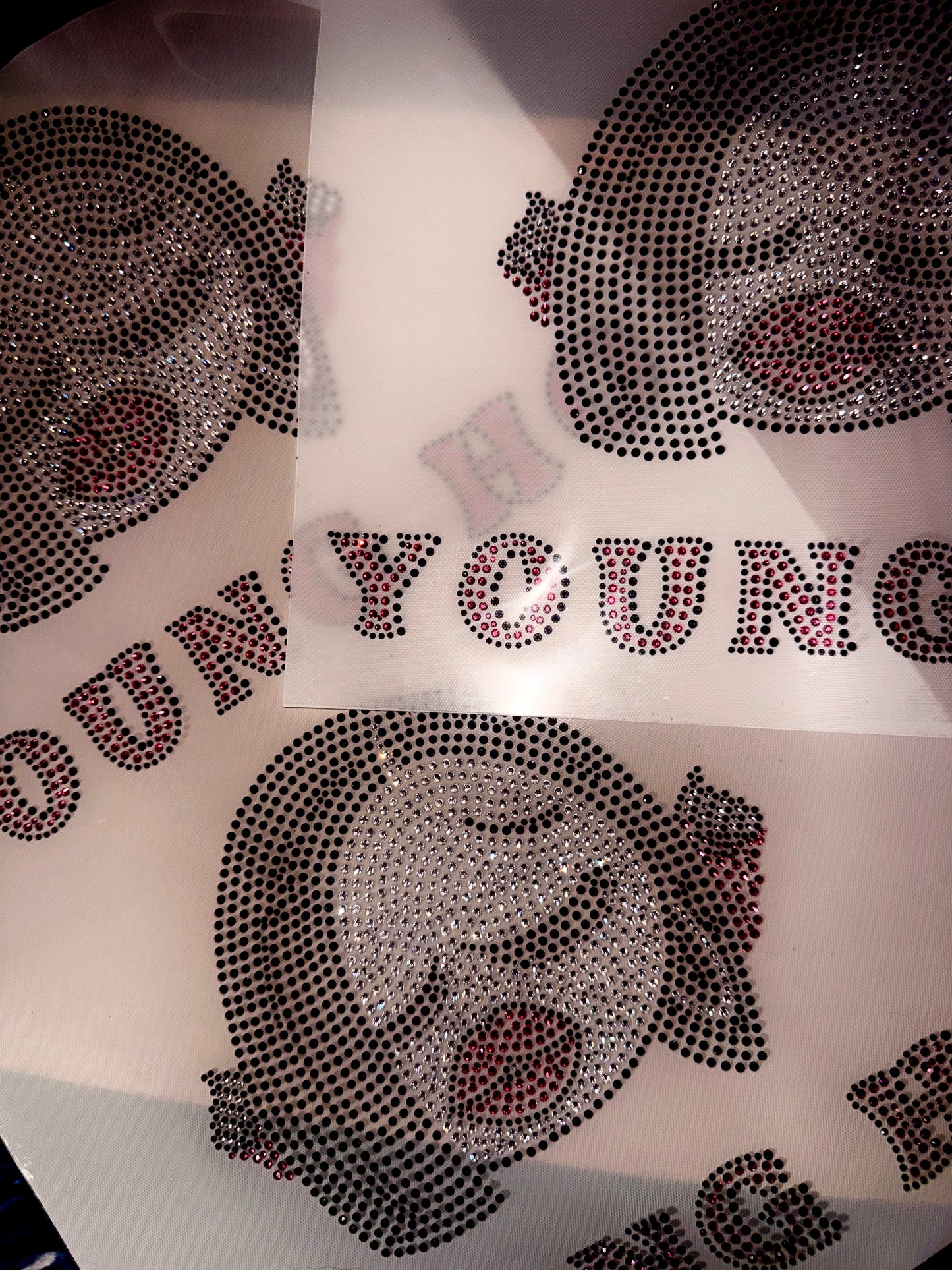 Young ho rhinestone sheets