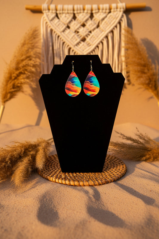 Colorful spiritual boho earrings (Copy)