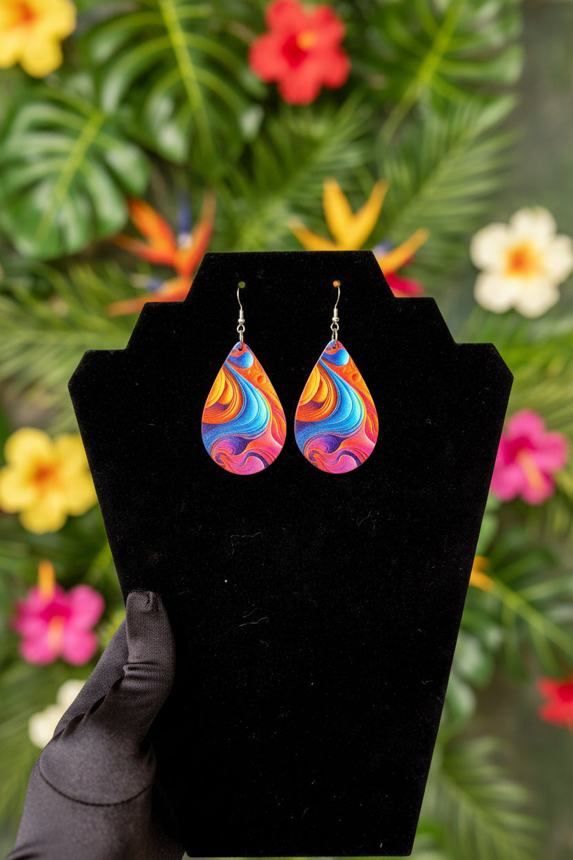 Colorful spiritual boho earrings (Copy)