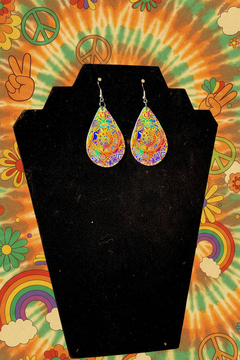 Colorful spiritual boho earrings (Copy)